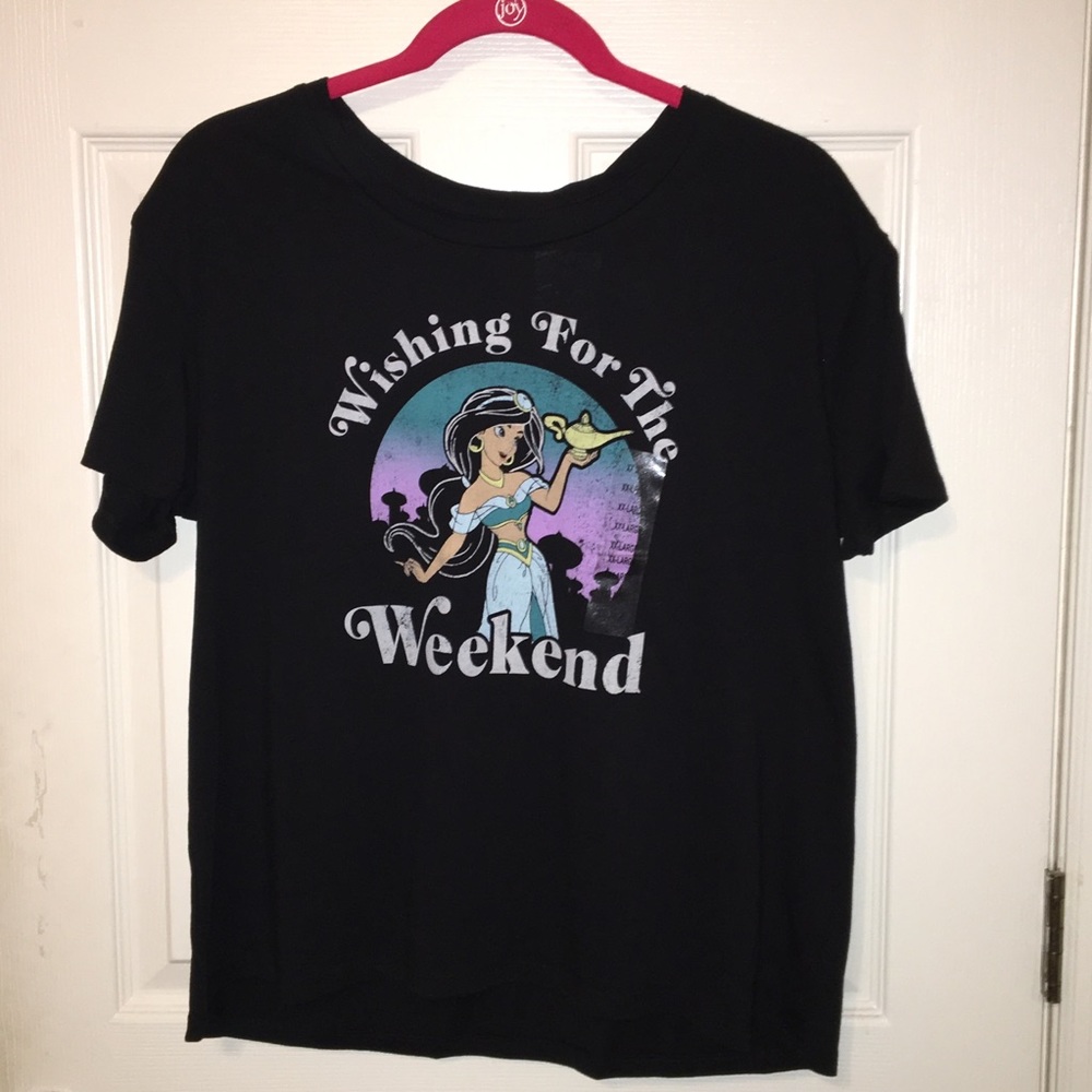 Jasmine cropped shirt